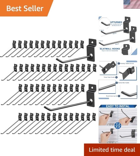 Versatile 100 slatwall - 100, hooks