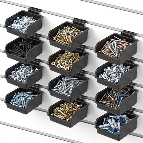 Pcs slatwall bins hooks - 12,