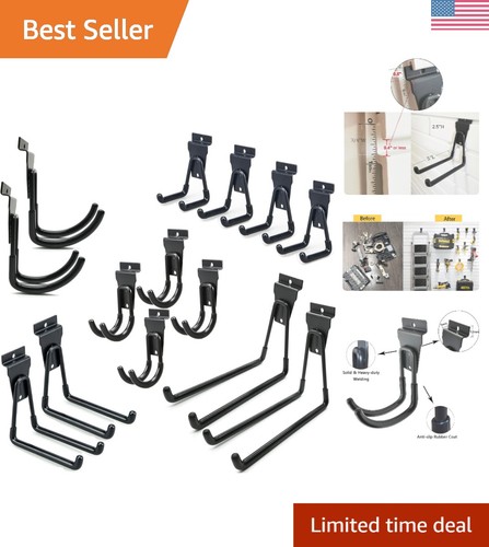 Multi size slatwall hooks - multi-size, 14